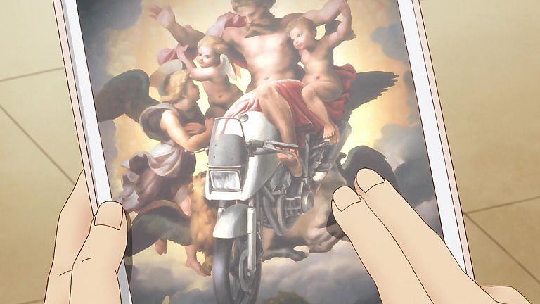 ばくおん04-⑱天使のバイク画